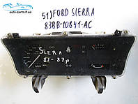 Панель приборов Ford Sierra 1 1982-1987 1.3 1.6 Benzin 83BB10841AC №51