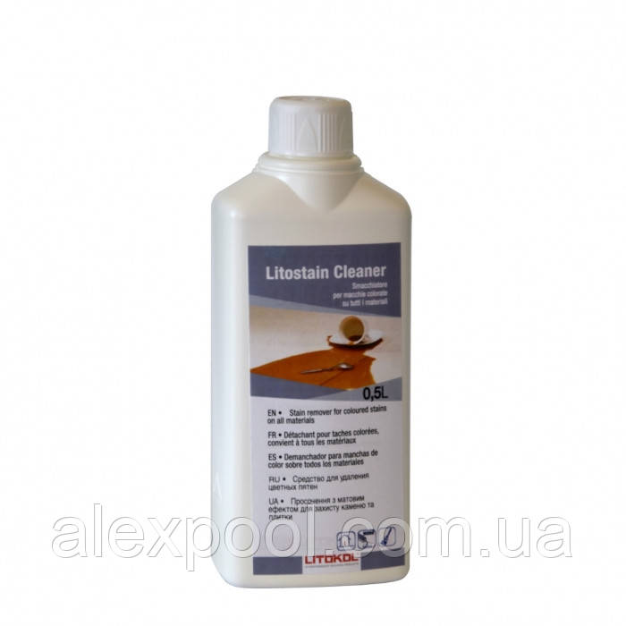 Litokol LITOSTAIN CLEANER 0.5 л - Засіб для видалення органічних і біологічних плям