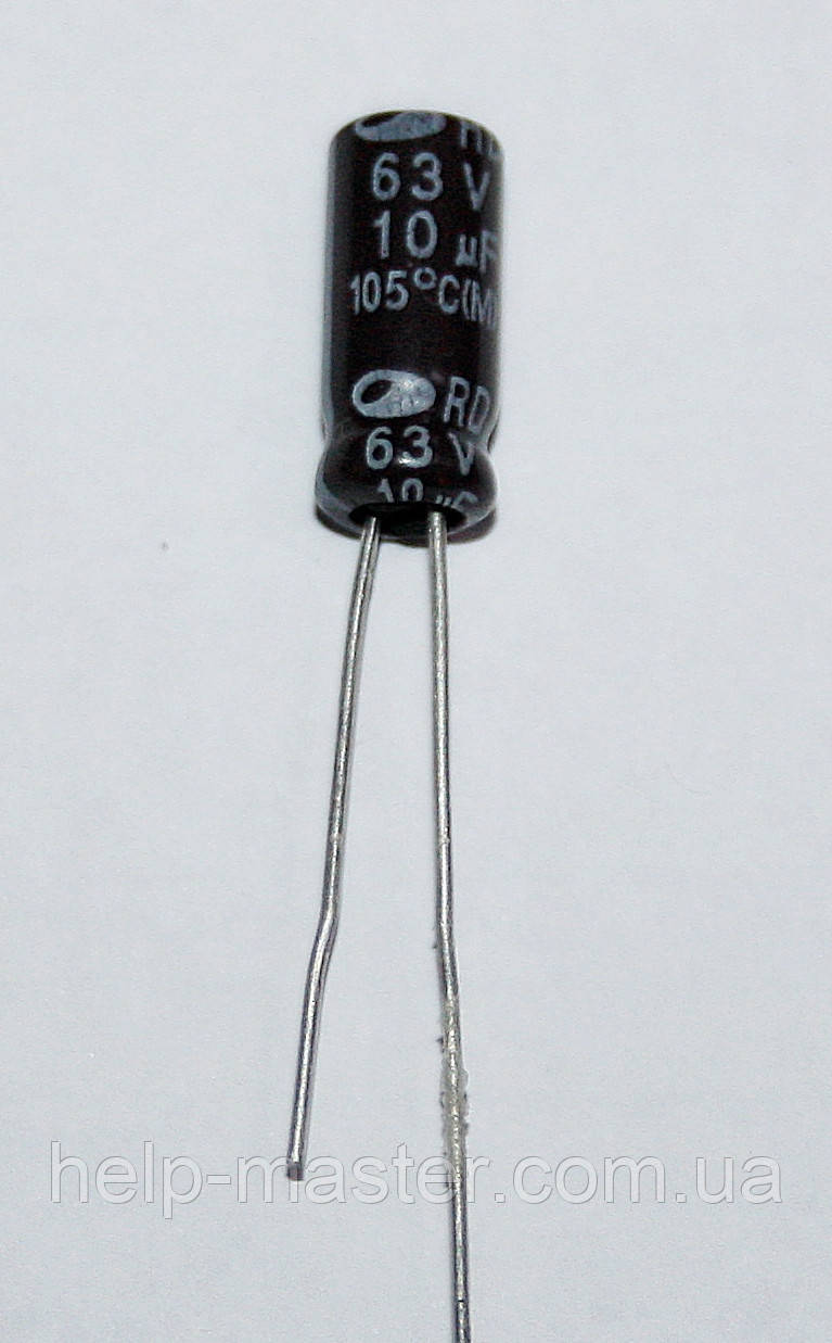 10 мкф - 25v (105 °C) <RD> 5*11 SAMWHA, фото 1