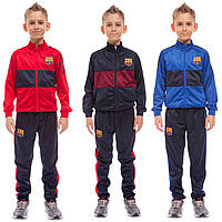 Костюм спортивный детский Barcelona 6130 (костюм Барселона): размер 125-155см (полиэстер, флис)