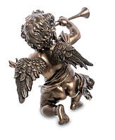 Статуетка Veronese Ангел з трубою WS-977, фото 2