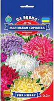 Насіння Айстри Маленька королева 0,3 г Карликова суміш