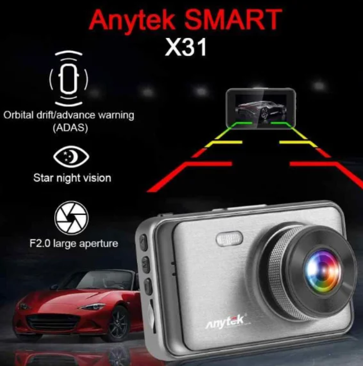 Автомобільний відеореєстратор Anytek X31