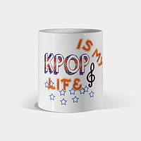 Кружка Kpop Is My Life Чашка К-поп