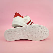 Кросівки білі сітка жіночі в стилі adidas superstar Stan smith адідас літні кеди еко шкіряні, фото 2