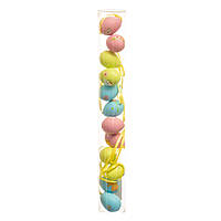 Крашенки декоративные разноцветные 4*3см, в упаковке 3шт. (5001-005)