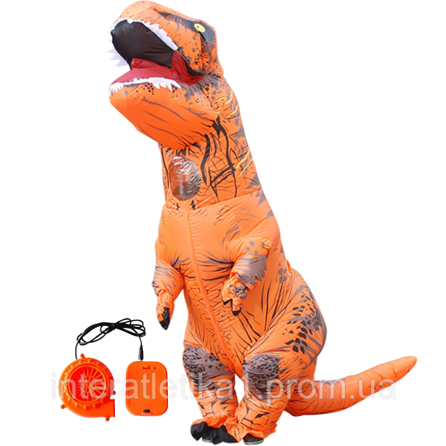 Надувний костюм T-REX, Помаранчевий