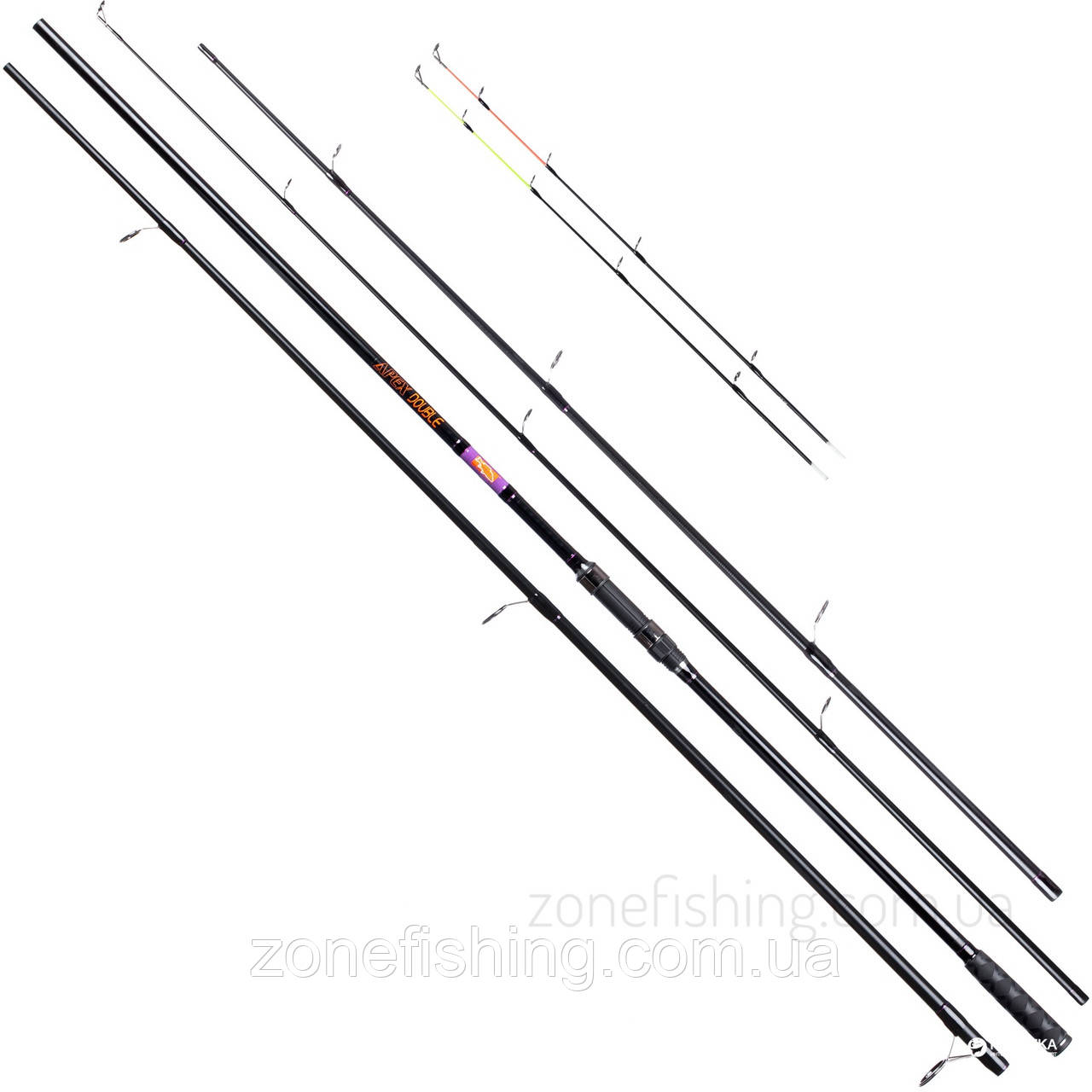 Вудлище фідерне Brain Apex Double 3.60m 4.0lbs/max 180g