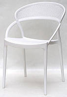 Кресло пластиковое Nelson (Нельсон) белое, модное современное кресло
