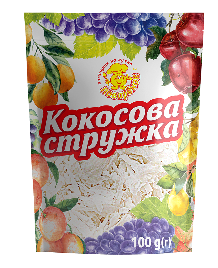Кокосова стружка біла 100 г.