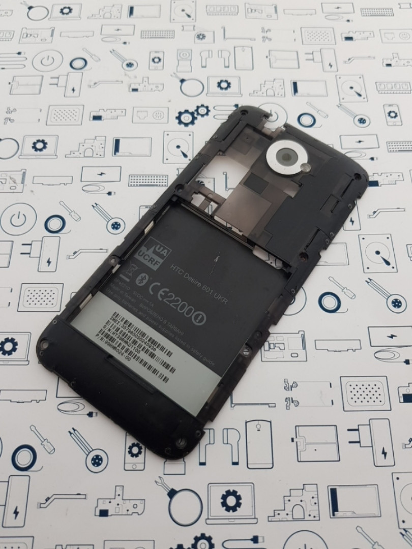 Середній корпус htc desire 601 сервісний оригінал з розборки