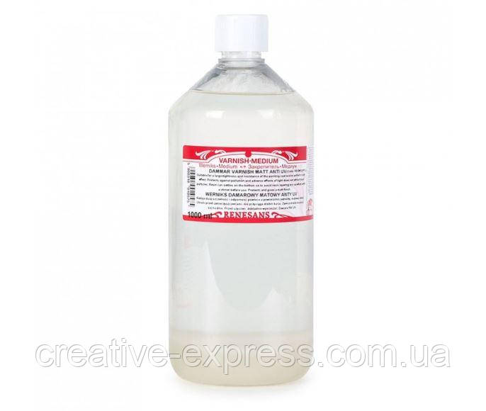 Лак дамарний матовий 1000мл Renesans