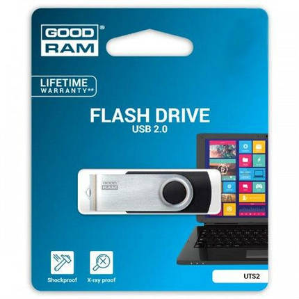 Флешка USB 16GB GoodRam UTS2 Twister Black (UTS2-0160K0R11), фото 2