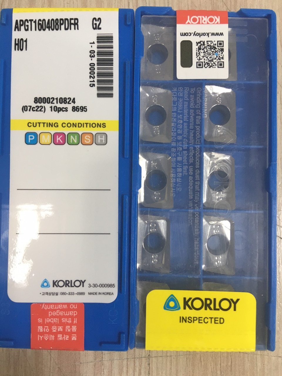 APKT160408 PDFR-G2-HO1 Пластина фрезерна