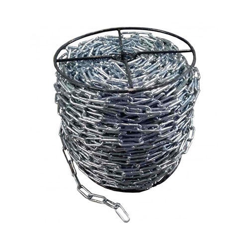 Ланцюг з довгим ланкою оцинкована (Ø= 8 мм) 25 кг/ L= 24 м ± 1,0% (TR) ТМ "VIROK" 86V418 (Китай), фото 1