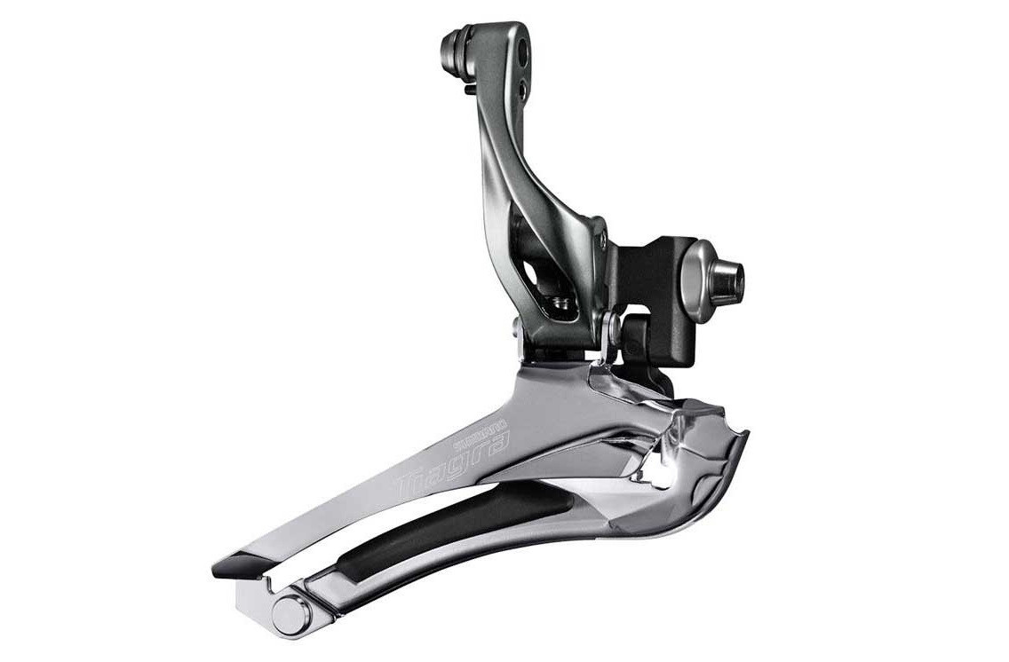 Перемикач перед. під трубу 34,9 мм хомут SHIMANO TIAGRA FD-4700 під 2х10, фото 1