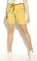 Zaps шорты женские Tarja горчичного цвета, коллекция весна-лето