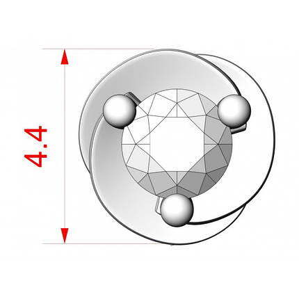 Сережки жіночі, фото 2