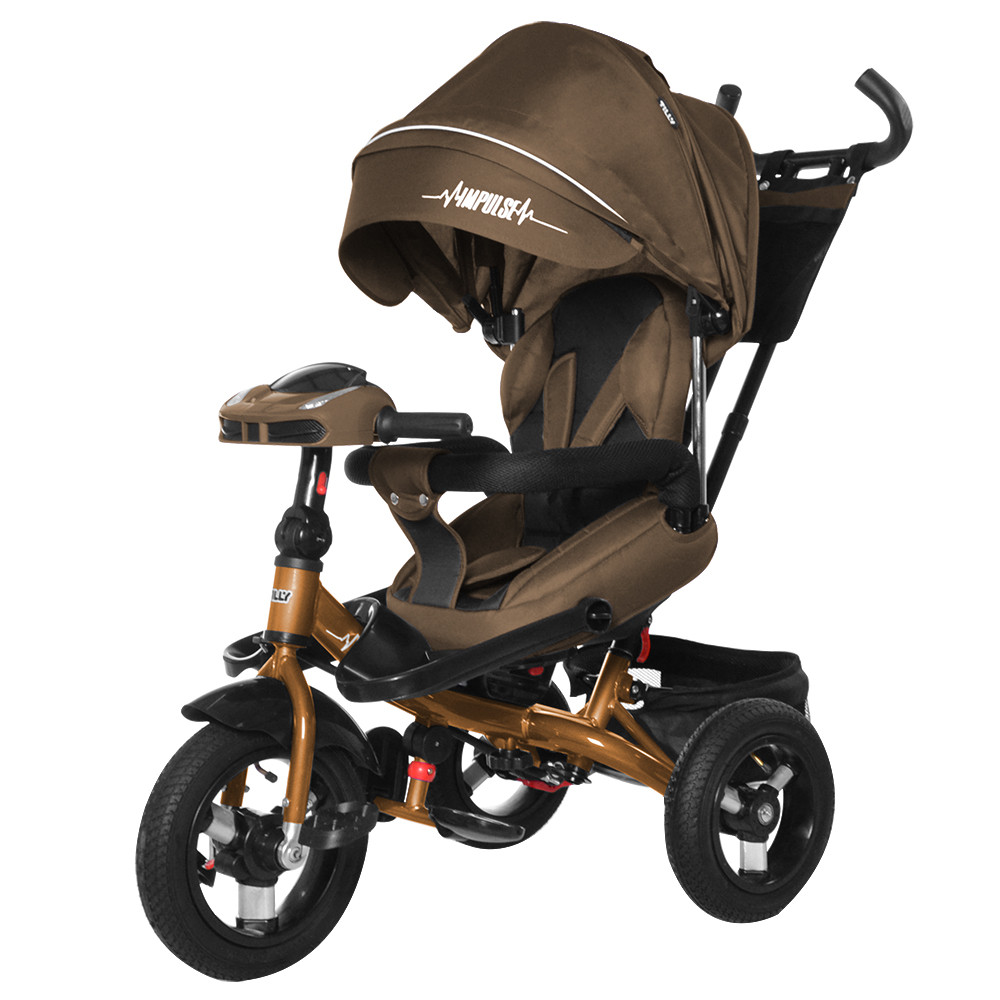 Дитячий триколісний велосипед Impulse, «Tilly» (T-386), колір Brown (коричневий)