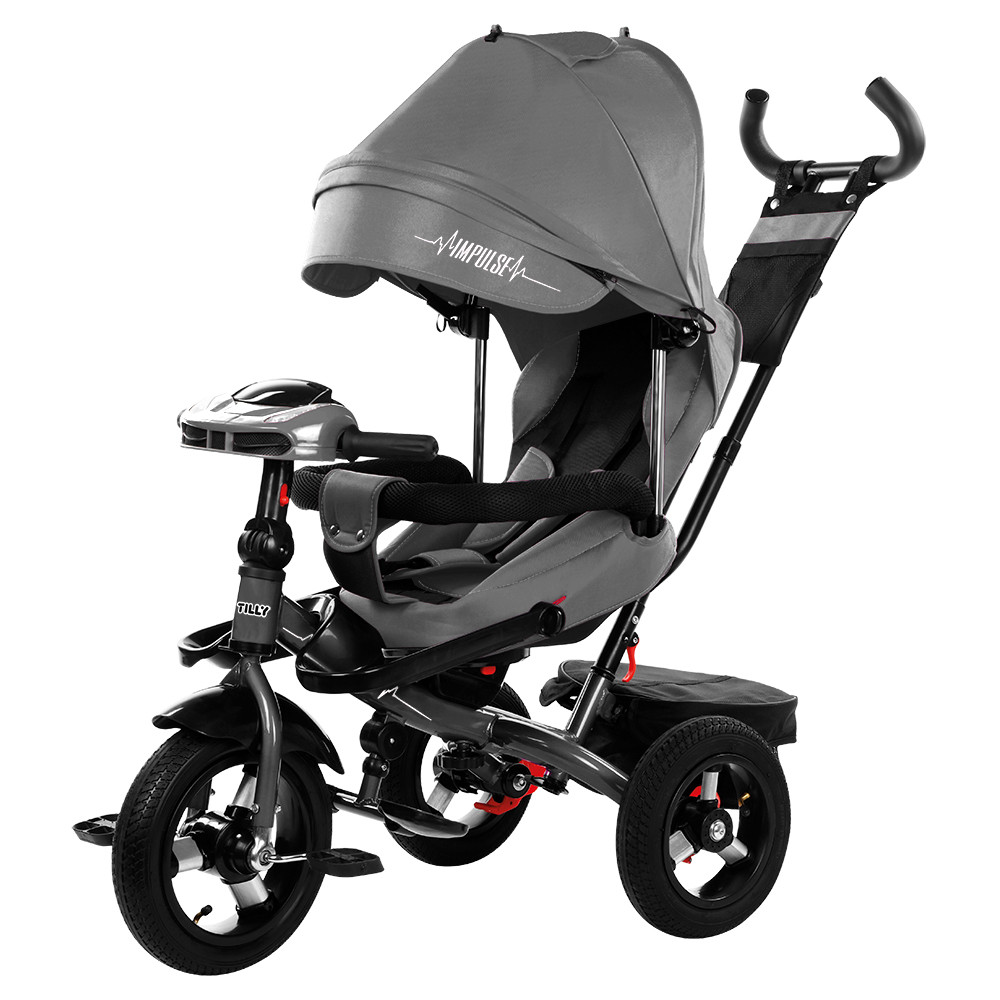 Дитячий триколісний велосипед Impulse, «Tilly» (T-386), колір Grey (сірий)