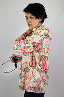 Туніка зі штапелю "Венеція" жіноча (52 розмір) — пляжний одяг для дітей, туніки, панами, сорочки