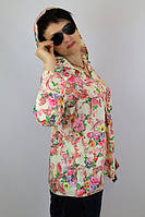 Туніка зі штапелю "Венеція" жіноча (50 розмір) — пляжний одяг для дітей, туніки, панами, сорочки