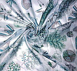 Тюль Мушля (морська тематика), колір No 2, фото 3