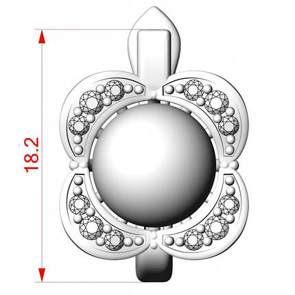 Сережки жіночі, фото 2