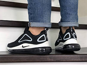 Чоловічі кросівки Nike air max 720,чорно білі 41р, фото 3