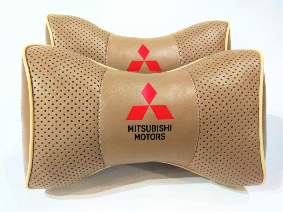 Подушка на підголовник в авто Mitsubishi Motors 1 шт