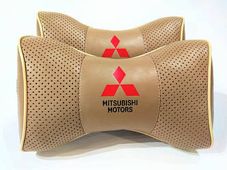 Подушка на підголовник в авто Mitsubishi Motors 1 шт