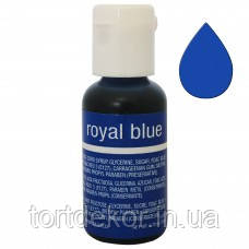 Гелевий барвник Chefmaster Синій Royal Blue 20 г, фото 1