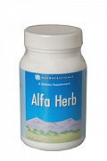 Альфа Герб (Люцерна)/Alfa Herb ВітаЛайн/VitaLine З детоксикувальною та цукрознижувальною дією 90 капсул, фото 1