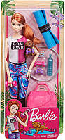 Лялька Барбі Barbie Активний відпочинок Релакс Фітнес Руда GJG57, фото 7