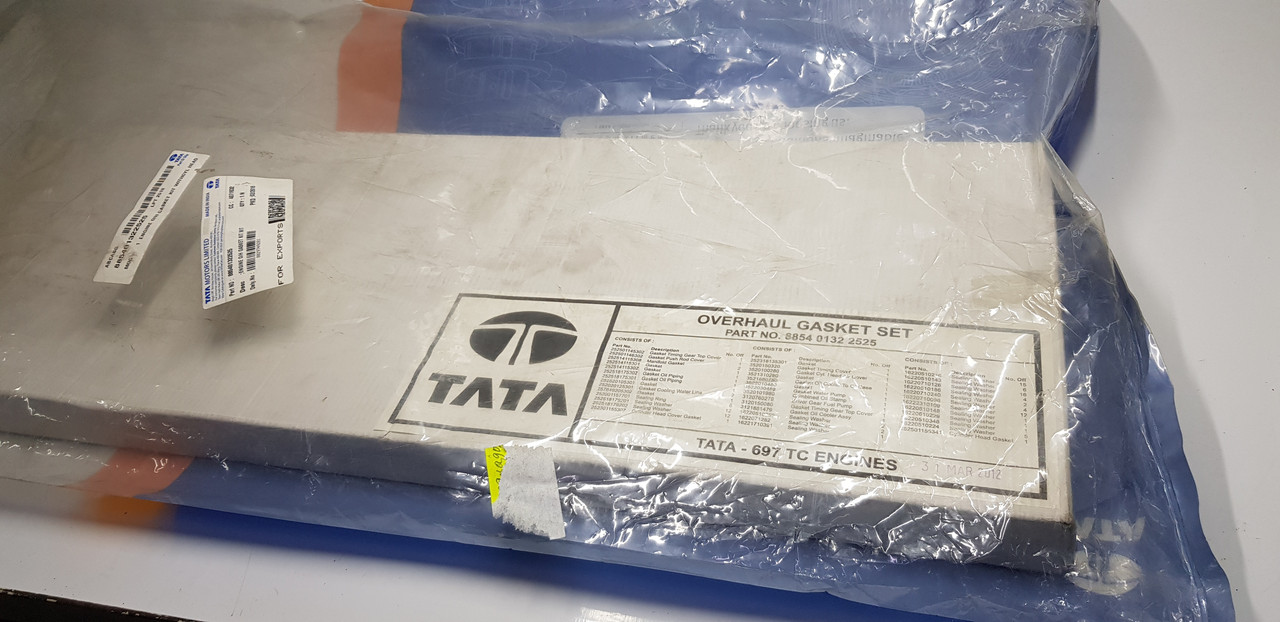 Комплект прокладок двигателя Эталон, ТАТА (613 EI) пр-во TATA MOTORS
