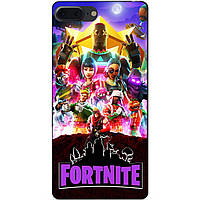 Силіконовий бампер чохол для Iphone 7 Plus з малюнком Fortnite Фортнайт