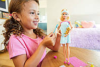 Лялька Barbie Активний відпочинок Спа з аксесуарами Блондинка GJG55, фото 5