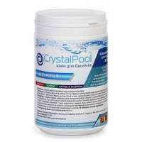 Таблетки хлора 1 кг Slow Chlorine Tablets Large. Медленый хлор для бассейна Crystal Pool, Австрия