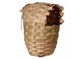 Гніздо для папуг з бамбука Trixie,15*12 см,