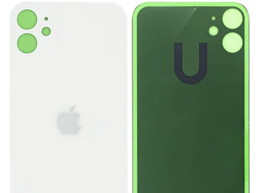 Задня кришка для iPhone 11, біла, високої якості