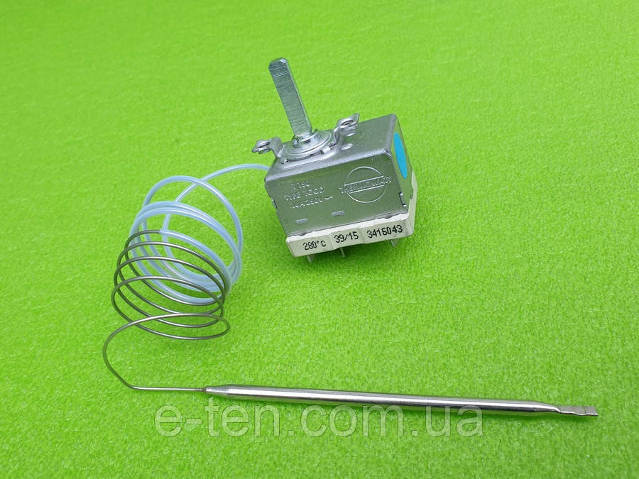 Капілярний Термостат TCOD / Tmax=280°C / 16А / T150 / L=100см / H стрижня=25мм (2 контакту) Thermowatt,Італія