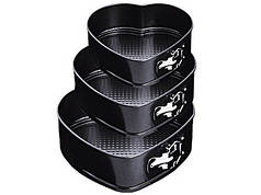 Формы для выпечки набор из 3 шт Empire 9863 Сердечки (N002635)