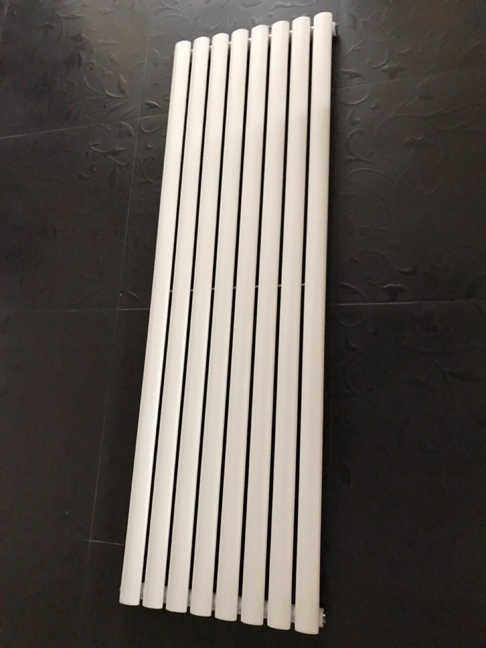 Радіатор дизайнерський вертикальний Rimini 8/1500 Білий матовий 1500*470, фото 1