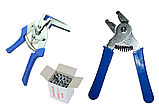 Комплект. Обтискуючий інструмент. Кліщі для обтиску. Упаковка скоб., фото 4