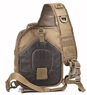 Сумка тактична через плече HLV D14 800D Beige, фото 3