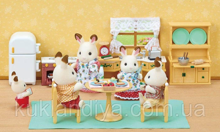 Купить Набор Sylvanian Families большая кухня, цена 799 ₴ — Prom.ua (ID ...