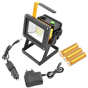 Фонарь кемпинговый со стробоскопом HLV BL204 20LED+4LED 3x18650, фото 3