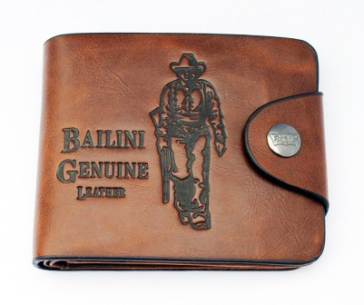 Гаманець Bailini портмоне чоловічий гаманець з ковбоєм (уцінка)