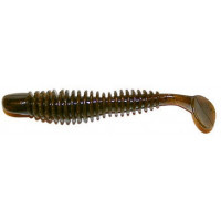 Силикон Reins Bubbling Shad 3" 002 Green Pumpkin, фото 1