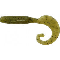 Силикон Reins Fat G-Tail Grub 3" 001 Watermelon seed, фото 1
